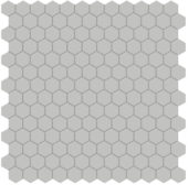 1" Loft Grey Matte Hex Mosaic | Diversity Kitchen Bath & Tile