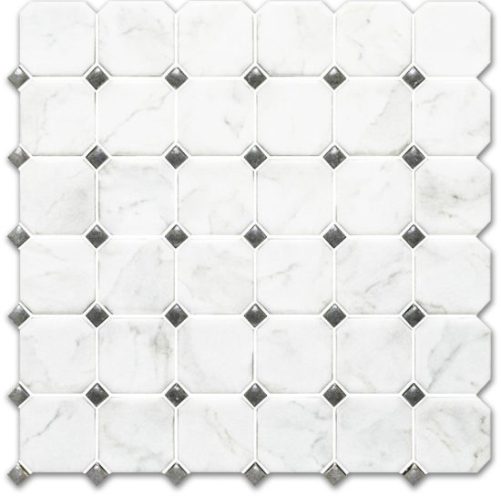 12x12 Calacatta Ottagona Mosaic