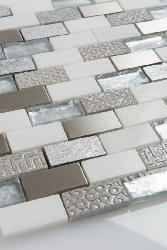 1X2 Chad Mosaic | Diversity Kitchen Bath & Tile