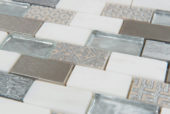 1X2 Chad Mosaic | Diversity Kitchen Bath & Tile
