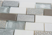 1X2 Chad Mosaic | Diversity Kitchen Bath & Tile