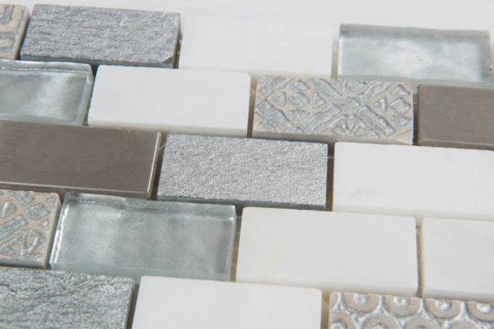 1X2 Chad Mosaic | Diversity Kitchen Bath & Tile