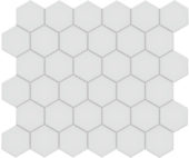 2" Gallery Grey Matte Hex Mosaic | Diversity Kitchen Bath & Tile