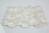 2" Light Grey Hexagon Mosaic | Diversity Kitchen Bath & Tile