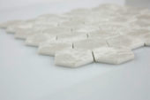2" Light Grey Hexagon Mosaic | Diversity Kitchen Bath & Tile