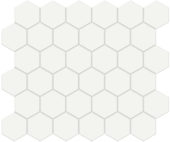 2" White Matte Hex Mosaic | Diversity Kitchen Bath & Tile