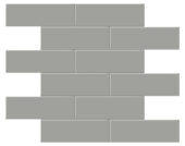 2x6 Taupe Matte Brick Mosaic | Diversity Kitchen Bath & Tile