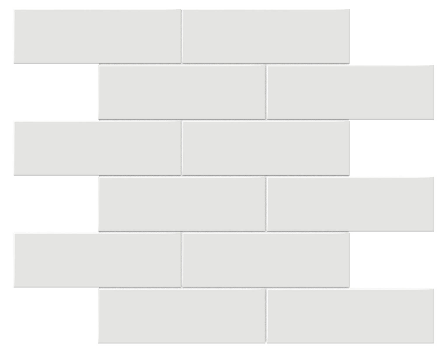 2x6 Vintage Grey Matte Brick Mosaic | Diversity Kitchen Bath & Tile