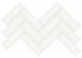 2x6 White Matte Herringbone Mosaic | Diversity Kitchen Bath & Tile