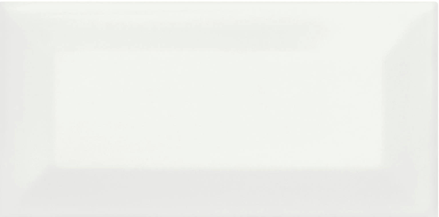 3X6 White Glossy Bevel