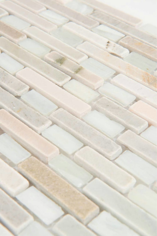 .4 X Random Lengths Tinago Mosaic | Diversity Kitchen Bath & Tile