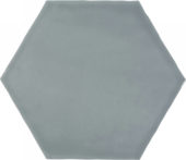 6" Argent Sterling Glossy Hexagon | Diversity Kitchen Bath & Tile