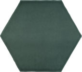 6" Brilliant Emerald Glossy Hexagon | Diversity Kitchen Bath & Tile