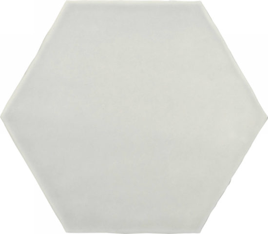 6" Ivory Stone Glossy Hexagon | Diversity Kitchen Bath & Tile