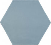 6" Summer Sky Glossy Hexagon | Diversity Kitchen Bath & Tile
