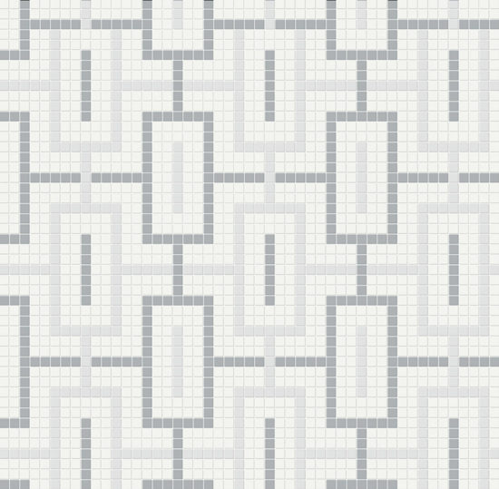 Afternoon Blend Matte Chain Pattern Mosaic | Diversity Kitchen Bath & Tile