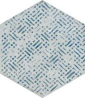 Alma 5.5X6.3 Grey Decor Hexagon | Diversity Kitchen Bath & Tile