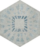 Alma 5.5X6.3 Grey Decor Hexagon | Diversity Kitchen Bath & Tile