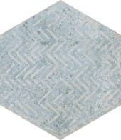 Alma 5.5X6.3 Grey Decor Hexagon | Diversity Kitchen Bath & Tile