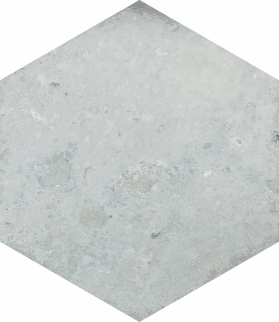 Alma 5.5X6.3 Grey Hexagon | Diversity Kitchen Bath & Tile