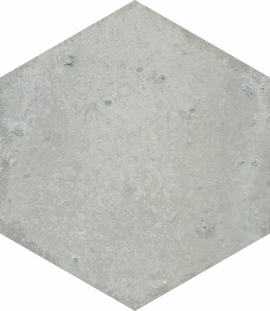 Alma 5.5X6.3 Grey Hexagon | Diversity Kitchen Bath & Tile