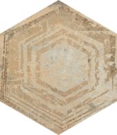 Alma 5.5X6.3 Sand Decor Hexagon | Diversity Kitchen Bath & Tile