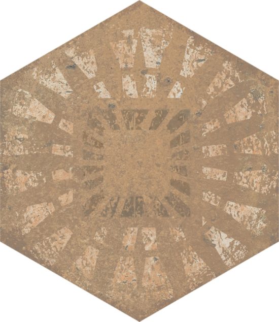 Alma 5.5X6.3 Sand Decor Hexagon | Diversity Kitchen Bath & Tile