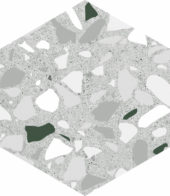 Altea 5.5X6.3” Grey Hexagon | Diversity Kitchen Bath & Tile