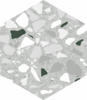 Altea 5.5X6.3” Grey Hexagon | Diversity Kitchen Bath & Tile