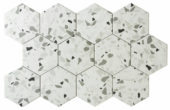 Altea 5.5X6.3” White Hexagon | Diversity Kitchen Bath & Tile