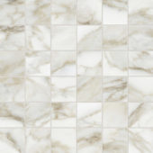 Amalfi Calacatta Honed 2X2 Mosaic | Diversity Kitchen Bath & Tile