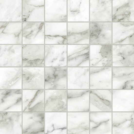 Arabescato Verona Honed 2X2 Mosaic | Diversity Kitchen Bath & Tile