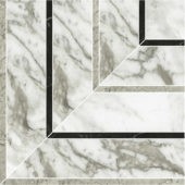 Arabescato Verona Honed Picco Mosaic | Diversity Kitchen Bath & Tile