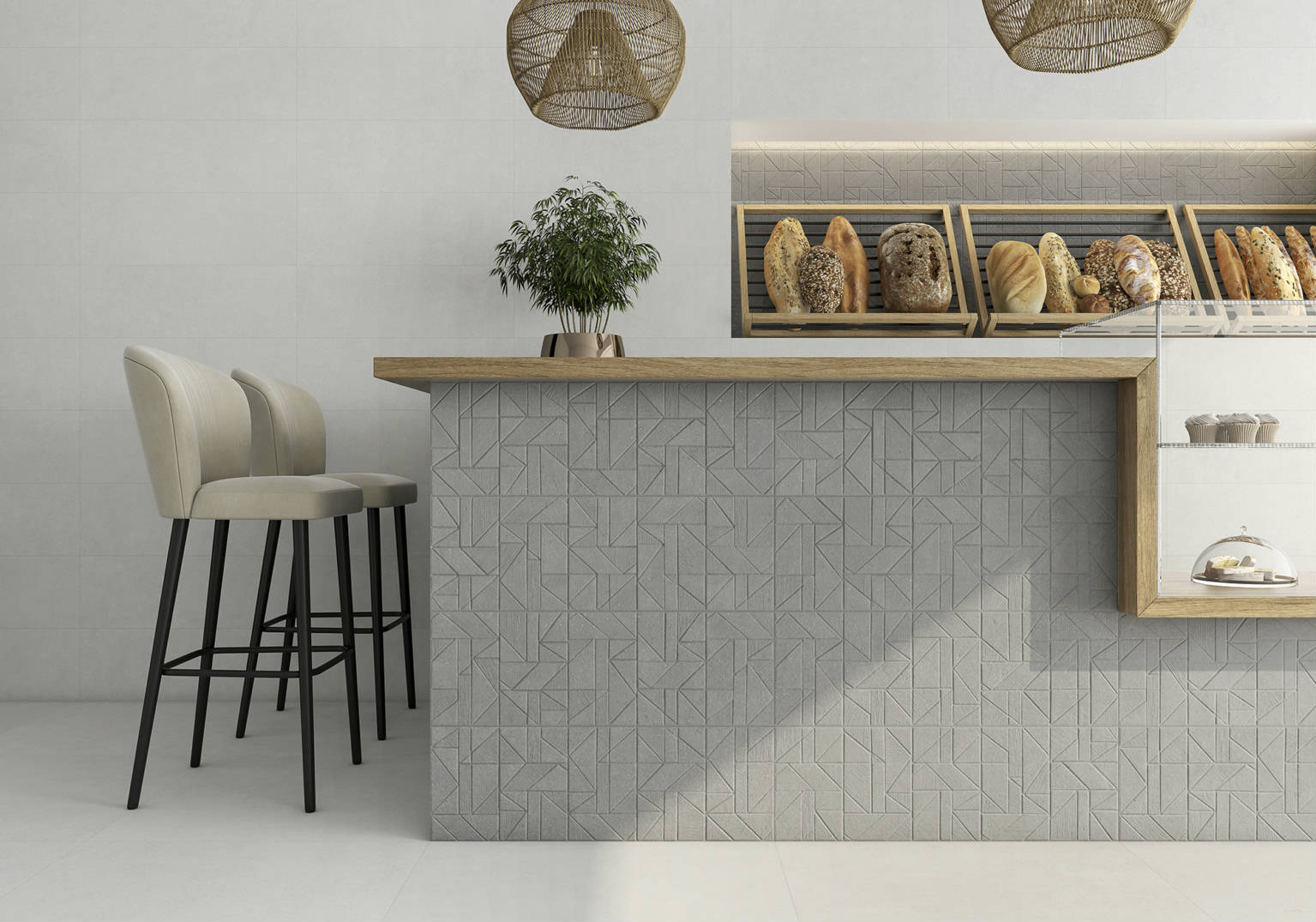 Ashland White 24X48 & 6x24 | Diversity Kitchen Bath & Tile