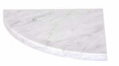 Bianco Carrara 9 Inch Shelf | Diversity Kitchen Bath & Tile