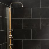 Black Ice Wall Tile 25x15 | Diversity Kitchen Bath & Tile