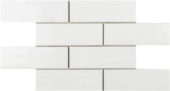 Brickwork Mosaic Matte Pearl | Diversity Kitchen Bath & Tile