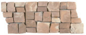 Cappuccino Cubic Marble Opus Interlocking Border | Diversity Kitchen Bath & Tile