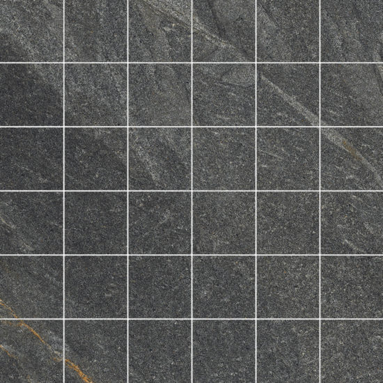 Capri Dark Grey 2X2 Mosaic | Diversity Kitchen Bath & Tile