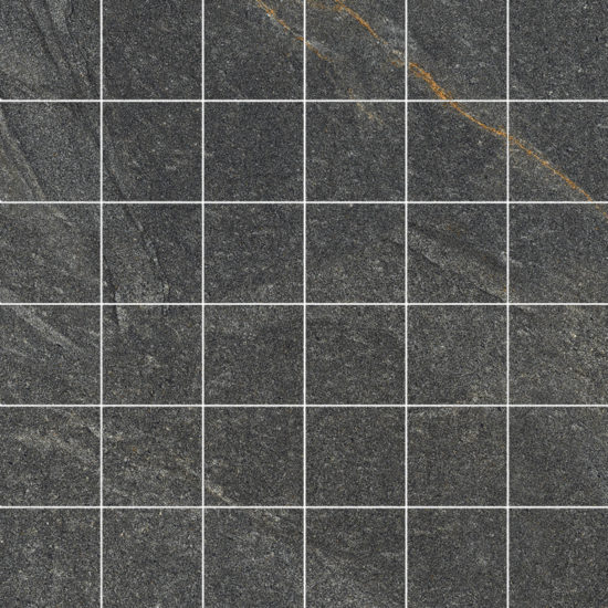 Capri Dark Grey 2X2 Mosaic | Diversity Kitchen Bath & Tile