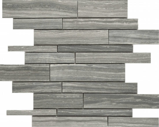 Carbon Random Strip | Diversity Kitchen Bath & Tile