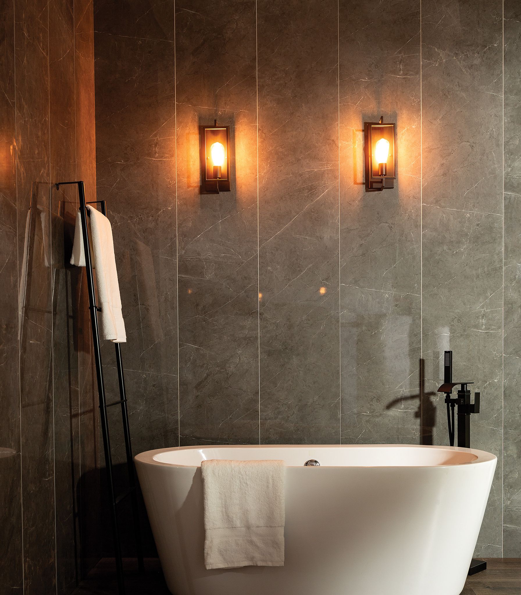 Carpantian Gloss Wall Panel 24x48 | Diversity Kitchen Bath & Tile