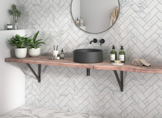 Carrara 3x9" Carrara | Diversity Kitchen Bath & Tile