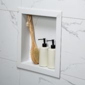 Carrara Marble Niche  14.5x12 inside | Diversity Kitchen Bath & Tile
