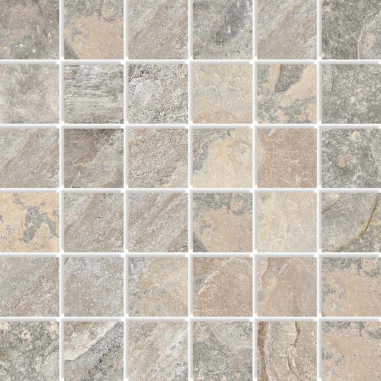 Chitwan Gris 2X2 Mosaic | Diversity Kitchen Bath & Tile