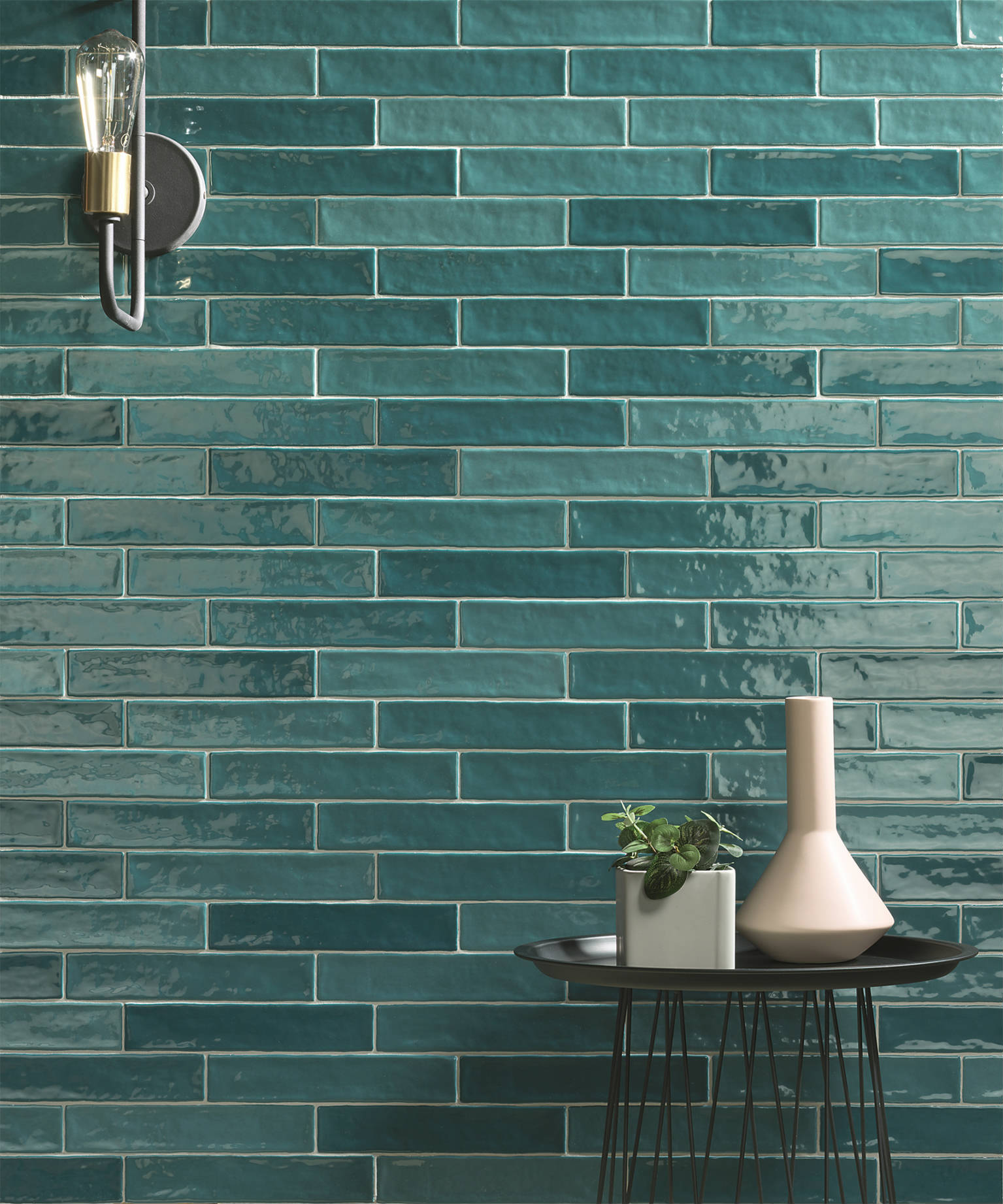 Colours Turquoise Mix 2x10 | Diversity Kitchen Bath & Tile