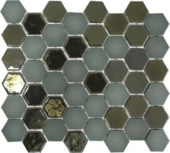 Confetti Mosaic Green | Diversity Kitchen Bath & Tile