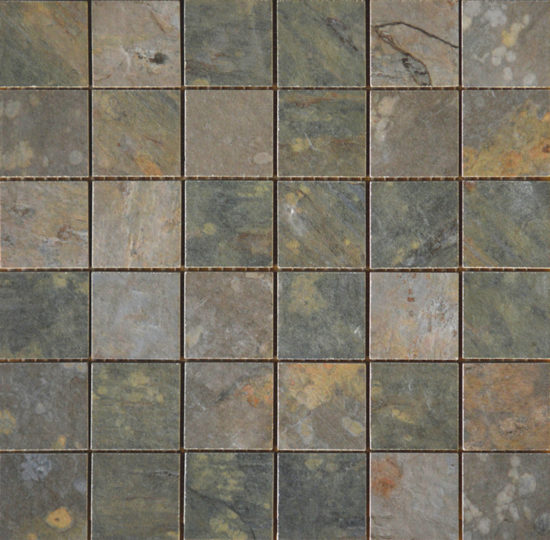 Copper 2x2 Mosaic | Diversity Kitchen Bath & Tile