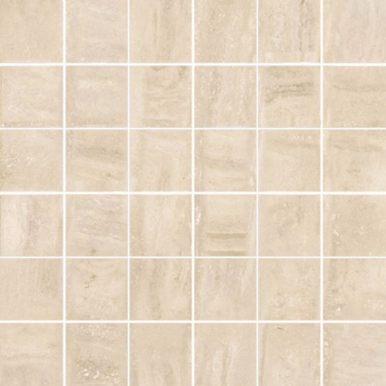 Crema Navona Matte 2X2 Mosaic | Diversity Kitchen Bath & Tile