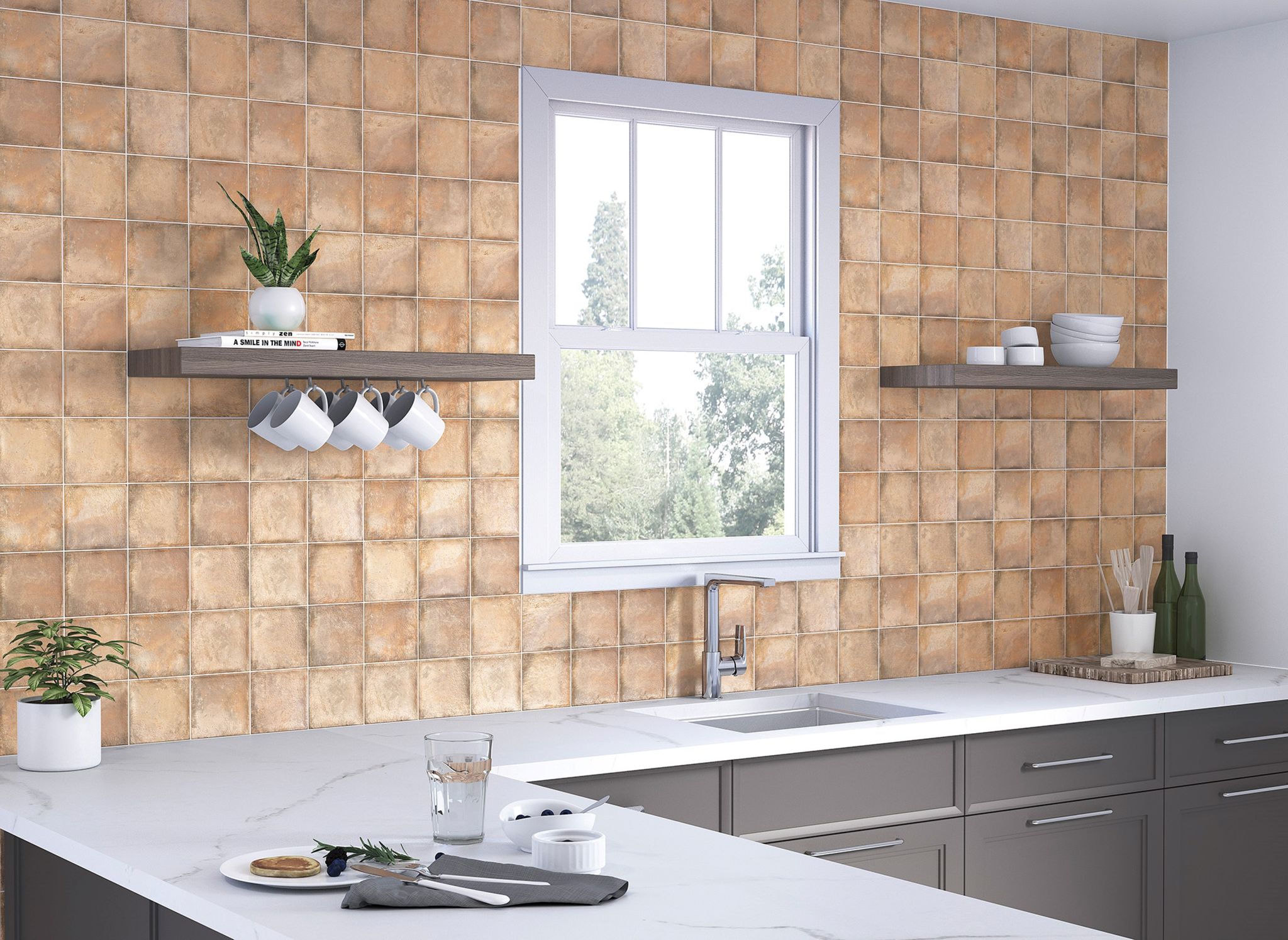 Dominica Dark 5x5 | Diversity Kitchen Bath & Tile